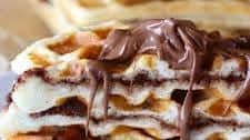 Nutella Waffles Recipe