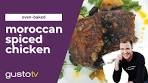 Oven-Baked Moroccan-Spiced Chicken Thighs | A is for Apple