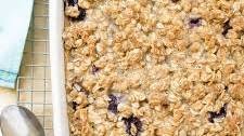Overnight Blueberry Baked Oatmeal