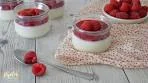 Panna cotta framboises à l'agar agar