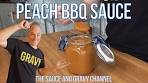 Peach BBQ Sauce | Homemade Peach BBQ Sauce | BBQ ...