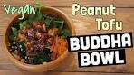 PEANUT TOFU BUDDHA BOWL RECIPE | Vegan & Gluten ...