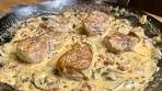 Pork Tenderloin Medallions with a Mushroom and Caper ...