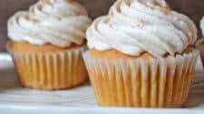 Pumpkin Spice Cupcakes with Cinnamon Cream Cheese Frosting