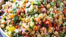 Quinoa Chickpea Salad