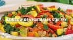 Rainbow of Vegetable Stir Fry