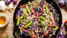 Rainbow Veggie Stir Fry