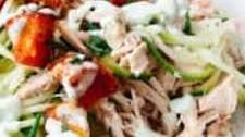 Recipe: Zucchini Buffalo Chicken Salad