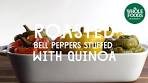 Roasted Bell Peppers Stuffed with Quinoa | Special Diet ...