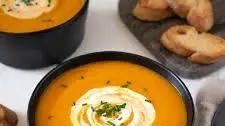 Roasted Carrot Ginger Soup
