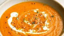 Roasted Garlic and Butternut Squash Soup