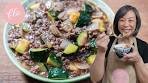 Saucy Chinese Ground Beef and Zucchini - Daily Special