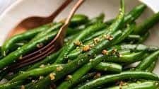 Sautéed Green Beans with Garlic