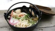 Seafood udon