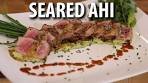 Seared Ahi - Ginger Miso - Wasabi Avocado Cream | - BIG ...