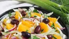 Sicilian fennel orange salad