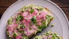 Smashed Edamame Toast