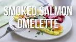 Smoked Salmon Omelette