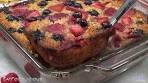 Smooth Baked Berry Oatmeal is a naturally delicious breakfast ...