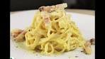 SPAGHETTI ALLA CARBONARA original classic recipe ...