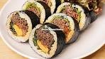 Spicy beef bulgogi kimbap (Korean kimbap recipe)