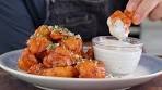 Spicy Buffalo Cauliflower Wings