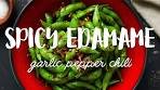 SPICY Edamame Recipe 🌶