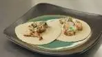 Spicy Roasted Cauliflower Tacos with Cilantro Lime Crema