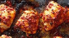 Spicy Roasted Chicken Thighs