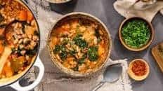 Spicy Sausage White Bean Soup