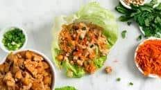 Spicy Tofu Lettuce Wraps