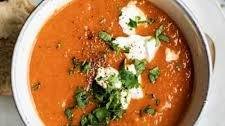 Spicy Tomato Soup with Lentils