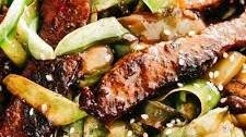 Steak Stir Fry with Zucchini Noodles