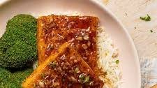 Sticky Maple Garlic Tofu