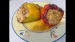 STUFFED BELL PEPPERS - Meat stuffed peppers (easy recipe)