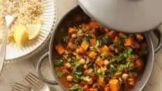 Sweet Potato and Chickpea Tagine