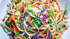 Thai Peanut Zoodles Recipe