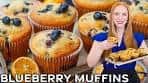 The Best Lemon Blueberry Muffins Recipe!