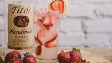 Tito's Strawberry Lemonade