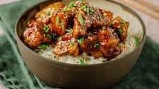 Tofu con salsa teriyaki