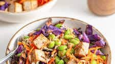 Tofu Edamame Buddha Bowls