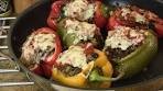 Turkey, Veggie & Quinoa Stuffed Peppers | The Lighter Side