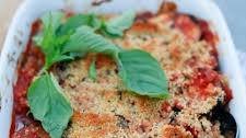 Vegan Baked Eggplant Parmesan