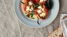 Vegetarian Mushroom Stuffed Peppers