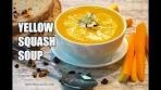 Yellow Squash Soup | Summer Squash Soup Recipe |