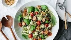 Zucchini Noodle Caprese