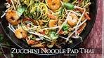 Zucchini Noodle Pad Thai - Light & Delicious