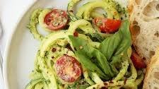 Zucchini Noodles with Pesto