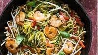 Zucchini Pad Thai Noodles "Zoodles"