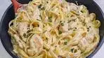 طرز تهیه پاستا با سس آلفردو و مرغ فتوچینی:: آموزش آشپزی